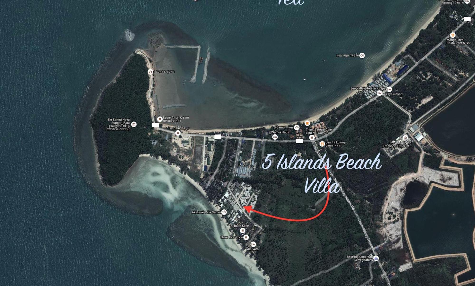 5 Islands Beach Villa @ Lipa Noi Exteriér fotografie